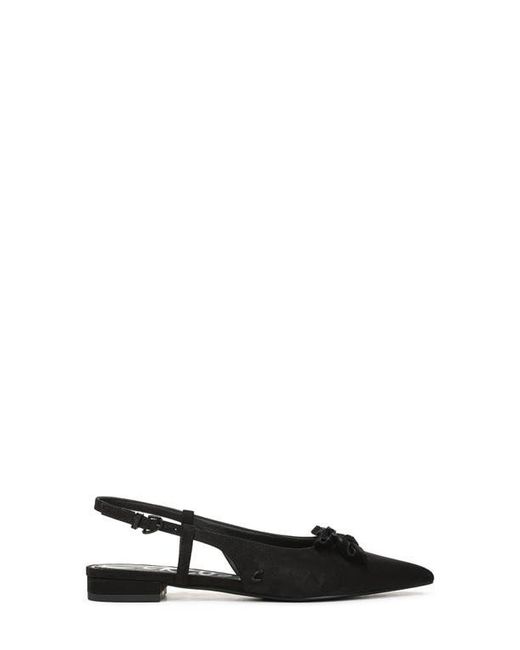 Circus by Sam Edelman Black Delanie Pointed Toe Slingback Flat