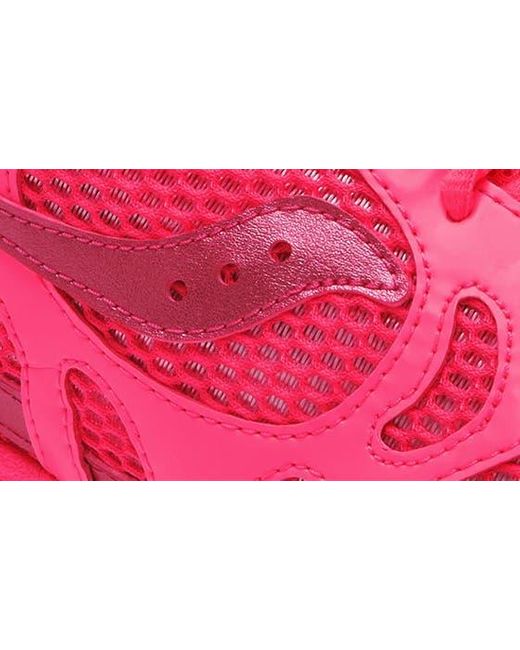 Saucony Pink Grid Azura 2000 Running Shoe for men