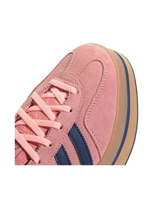 Adidas Pink Gazelle Stack Platform Sneaker