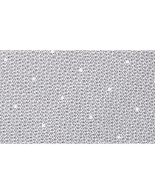 Con.struct Gray Dot Print Cotton Tie for men