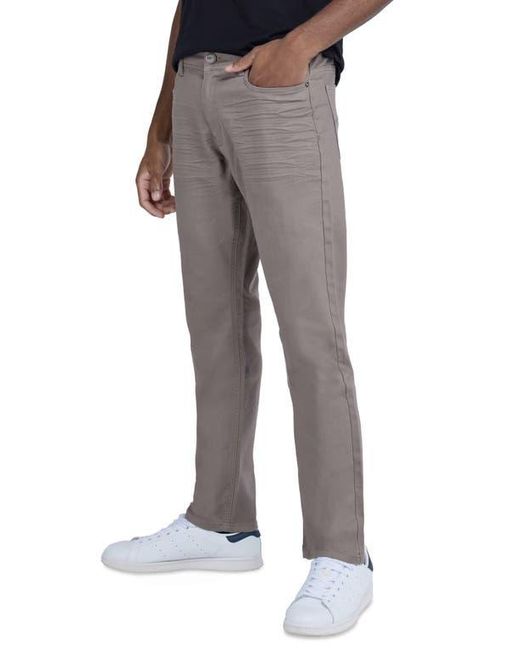 Xray Jeans Gray Skinny Twill Stretch Jeans for men