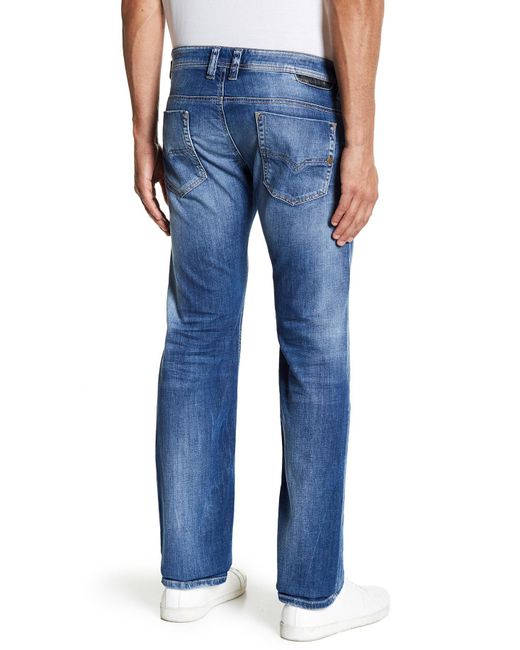 Diesel button cheap fly jeans