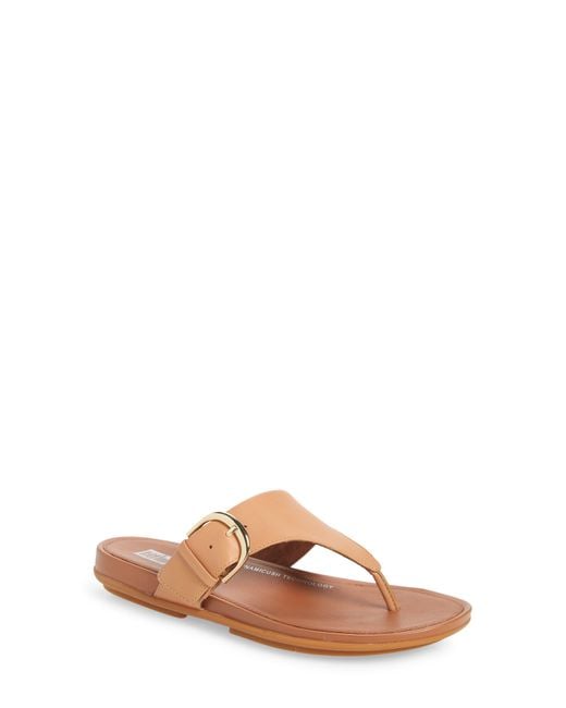 Fitflop Gracie Flip Flop In Brown 