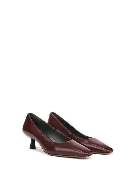 Sarto Brown Ryan Square Toe Pump