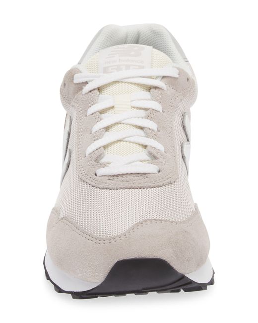 New Balance White 515 Athletic Sneaker for men
