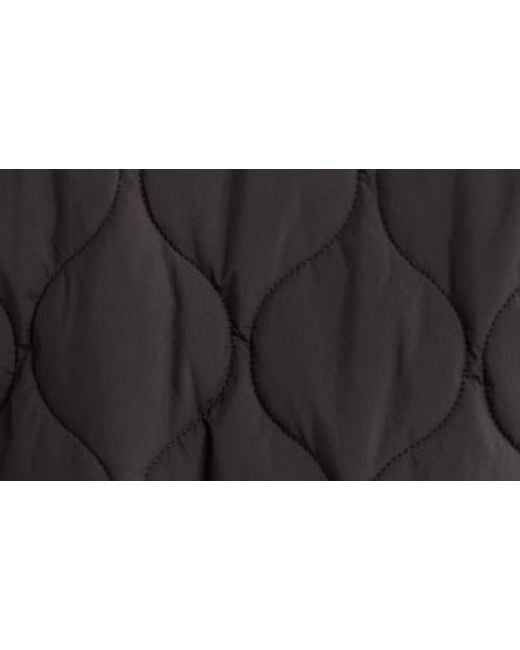 Zella Black Skyline Quilted Jacket