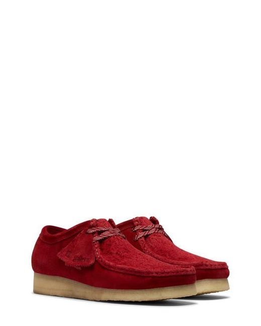 Clarks Red Wallabee Moc Toe Chukka for men