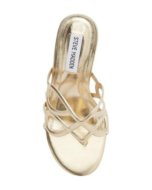 Steve Madden Metallic Caz Sandal
