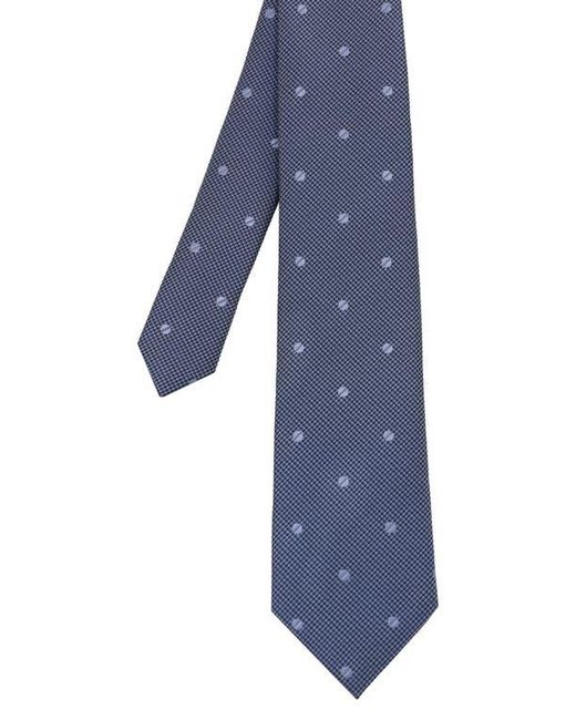 Ben Sherman Blue Dot Print Tie for men