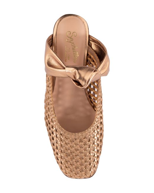 Seychelles Morning Joe Mule in Brown Suede