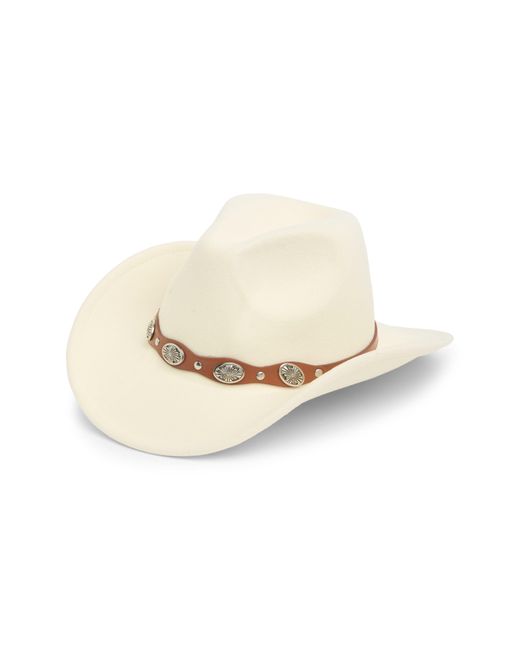 Vince Camuto Natural Cowboy Hat