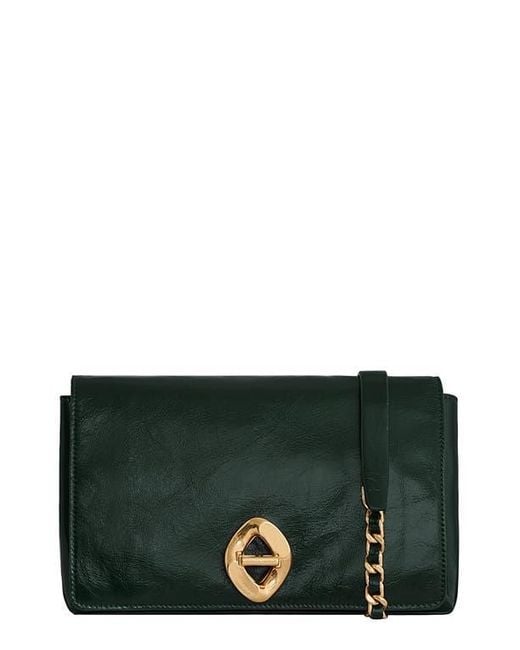 Rebecca Minkoff Green G Leather Crossbody Bag