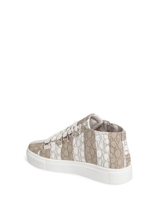 Blackstone White Nl43 Midi Sneaker