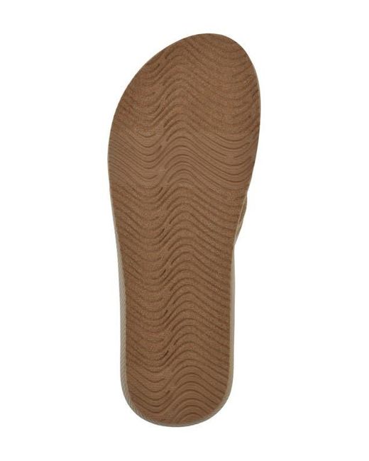 White Mountain Brown Bays Flip Flop Sandal
