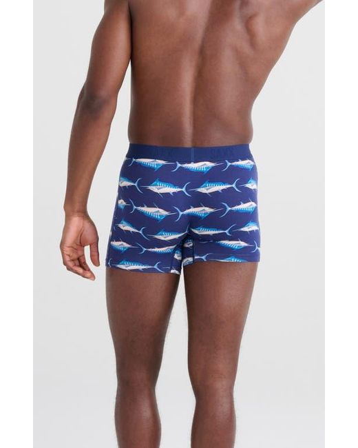 Saxx Underwear Co. Blue Vibe Super Soft Boxer Briefs for men