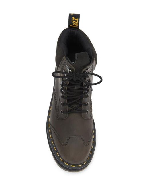 Dr. Martens Black Zebzag 8 Lace-Up Boot for men
