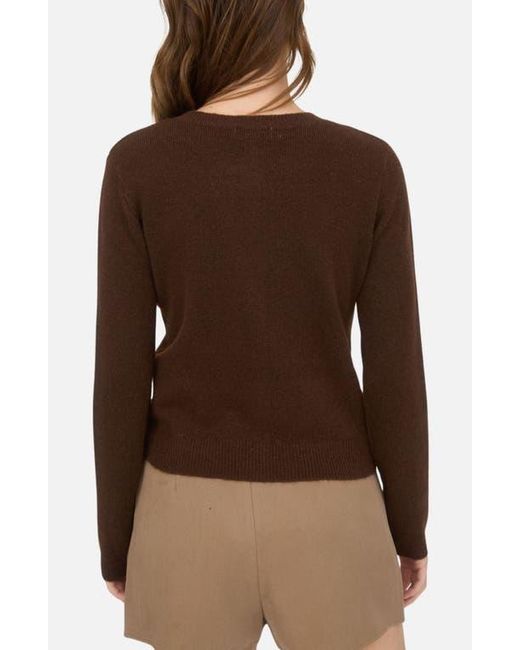 Blu Pepper Brown Button Down Cardigan