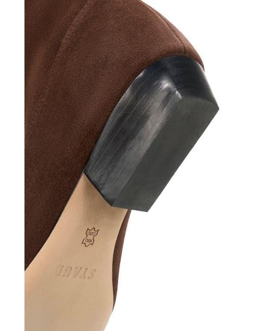 Staud Brown Wally Flat Knee High Boot
