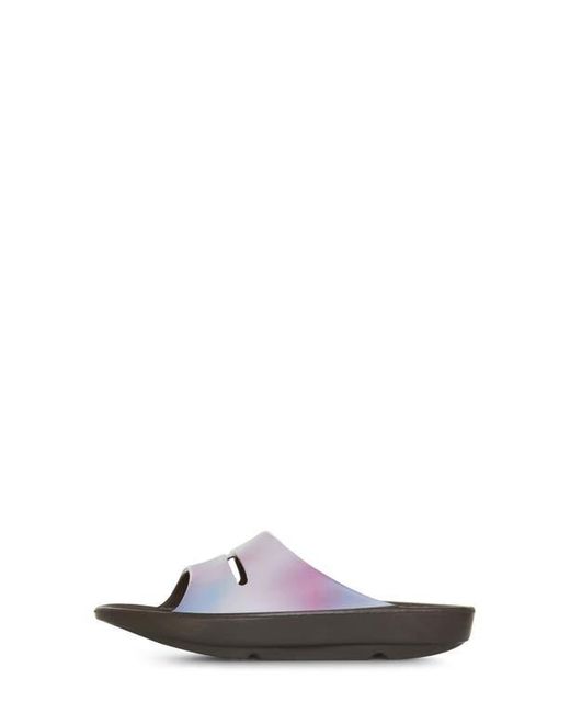 FLOOPI White Sophie Comfort Slide Sandal