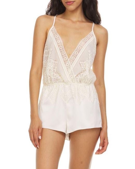 Flora Nikrooz White Romper