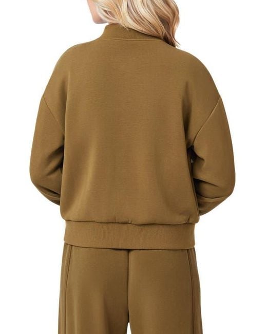 Scotch & Soda Brown Jersey Bomber Jacket