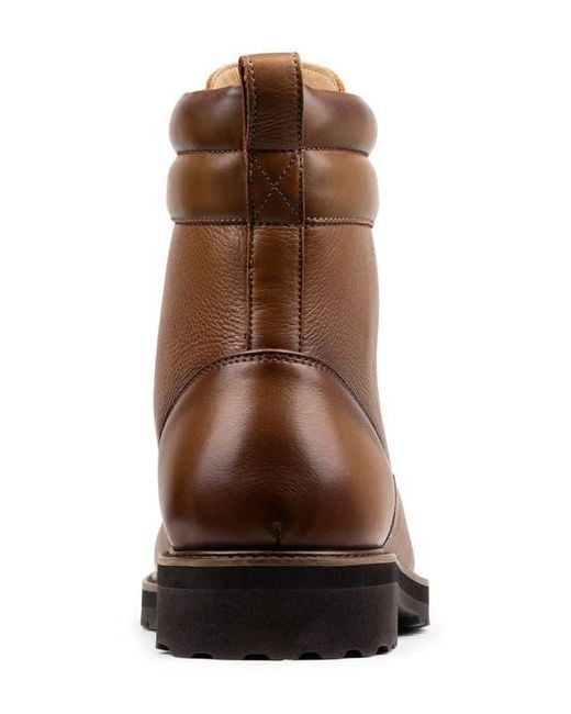 Donald J Pliner Brown Joplin Lace Up Boot for men