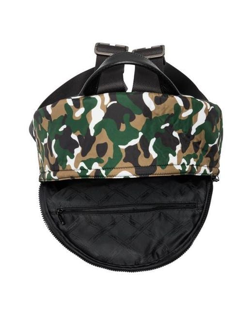 Longchamp Green Camo Backpack