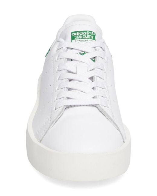 adidas Stan Smith Bold Platform Sneaker in White | Lyst