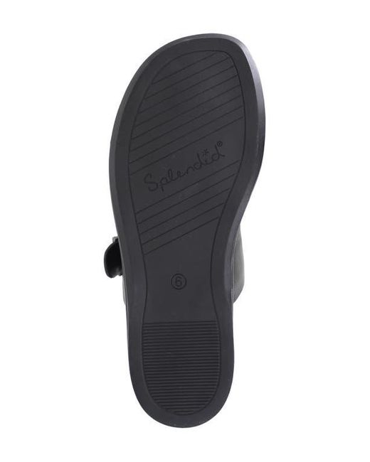 Splendid Black Farrin Slide Sandal