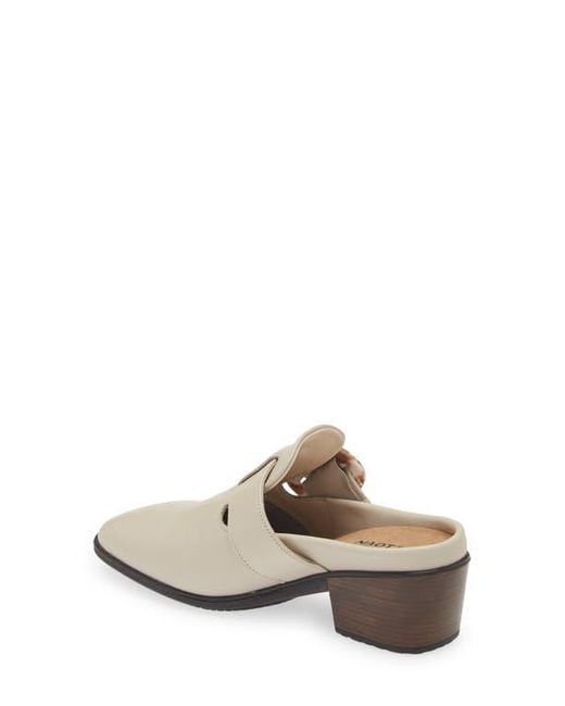 Naot White Choice Mule