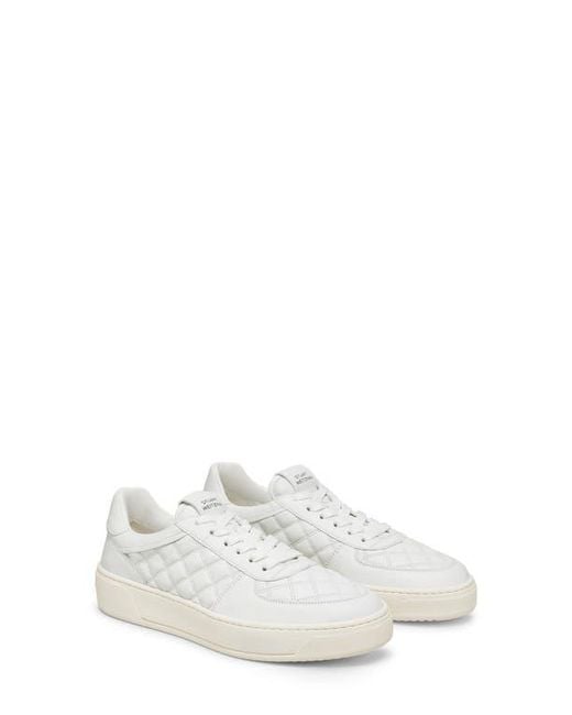 Stuart Weitzman White Courtside Sneaker