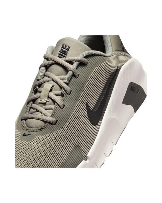 Nike Gray Flex Train Athletic Training Shoe for men