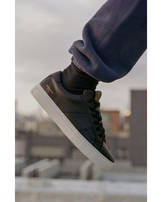 GREATS Gray Royale 2.0 Leather Sneaker for men