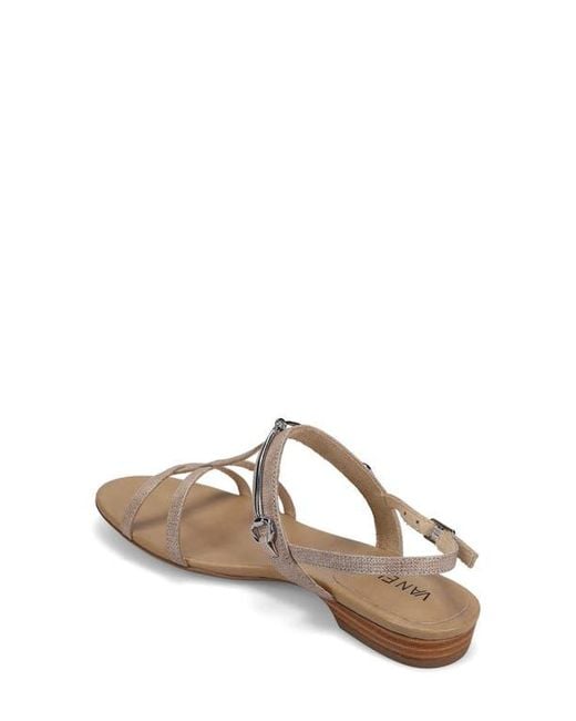 Vaneli Metallic Banjel Slingback Sandal