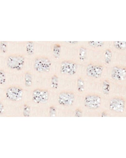 FLOOPI White Sofia Sparkly Flip Flop