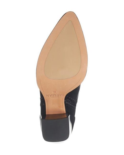Alexandre Birman Black Benta Whipstitch Bootie