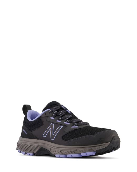 New Balance 510 Sneaker In Black/purple At Nordstrom Rack Lyst