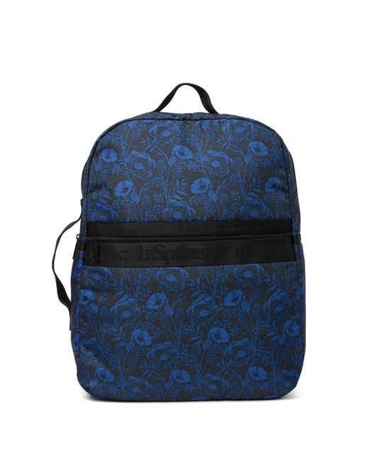 LeSportsac Blue Dakota Nylon Travel Backpack