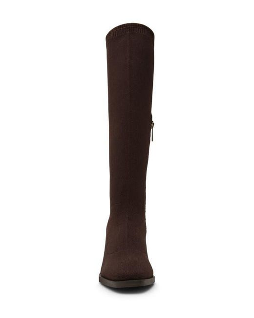 Anne Klein Brown Alina Knee High Boot