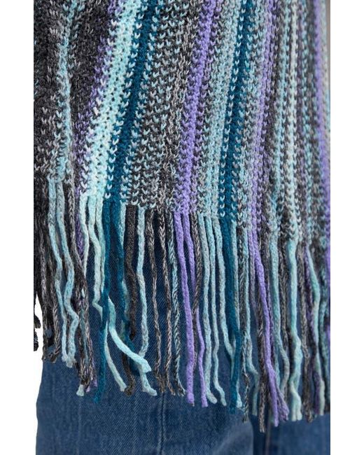 Saachi Blue Everyday Stripe Topper