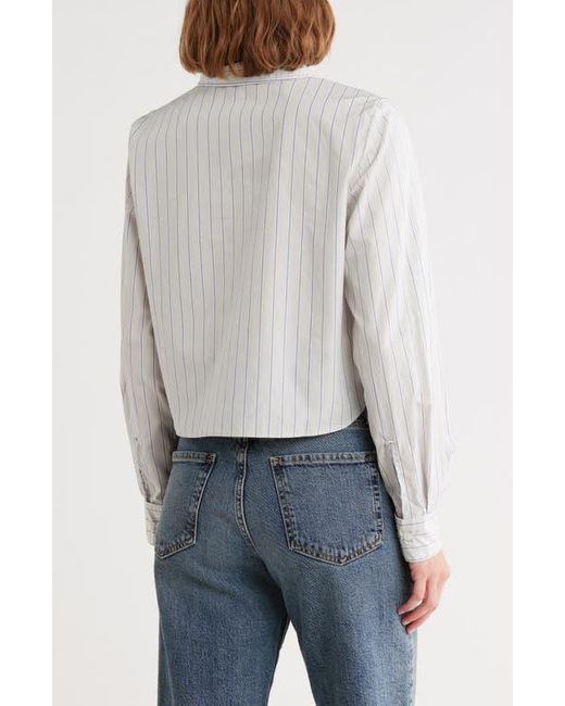 Parker Natural The Kalen Crop Button-Up Shirt