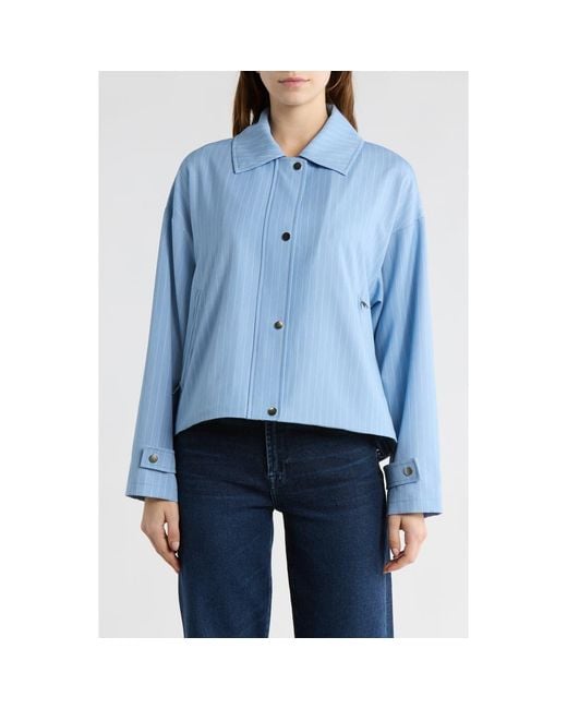 Bernardo Blue Stripe Jacket