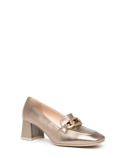 Nero Giardini White Chain Pump