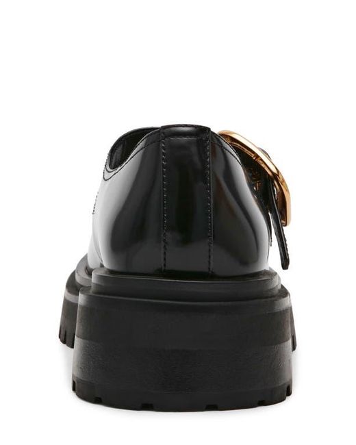 Steve Madden Black Lyndon Lug Sole Mary Jane