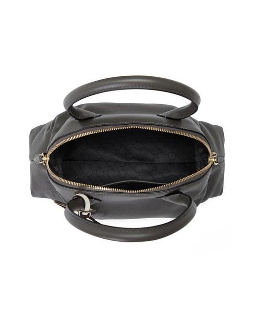 orYANY Black Adele Leather Bowling Bag