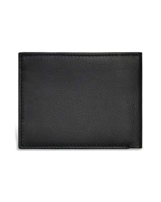 CHAMPS Black Iconic Bifold Wallet for men