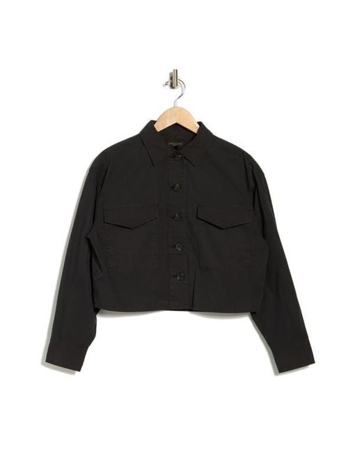 Rag & Bone Black Ramona Shirt Jacket