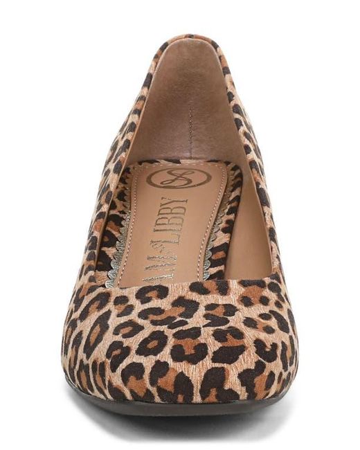 Sam & Libby Brown Gianella Square Toe Pump