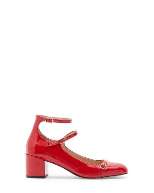 Steve Madden Red Sabrina Mary Jane Pump