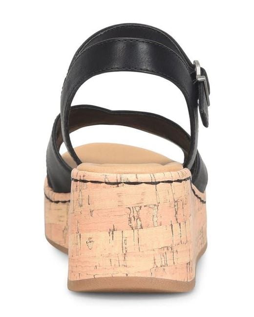 B O C BY BØRN Blue Lessa Wedge Sandal